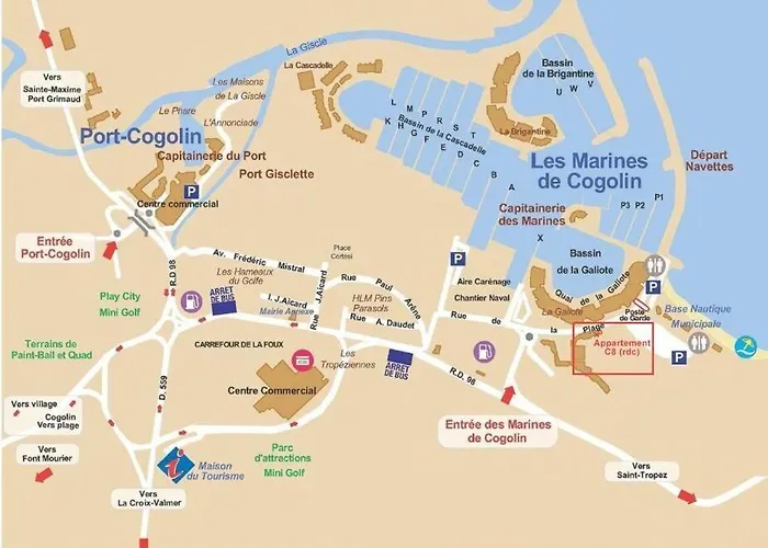 شقة A 50 M De La Et Du Port ! جاسّا